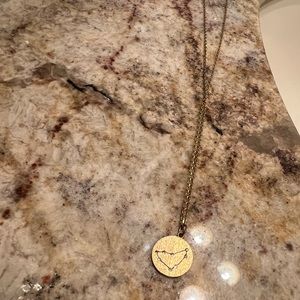 Capricorn Zodiac Gold Constellation necklace
